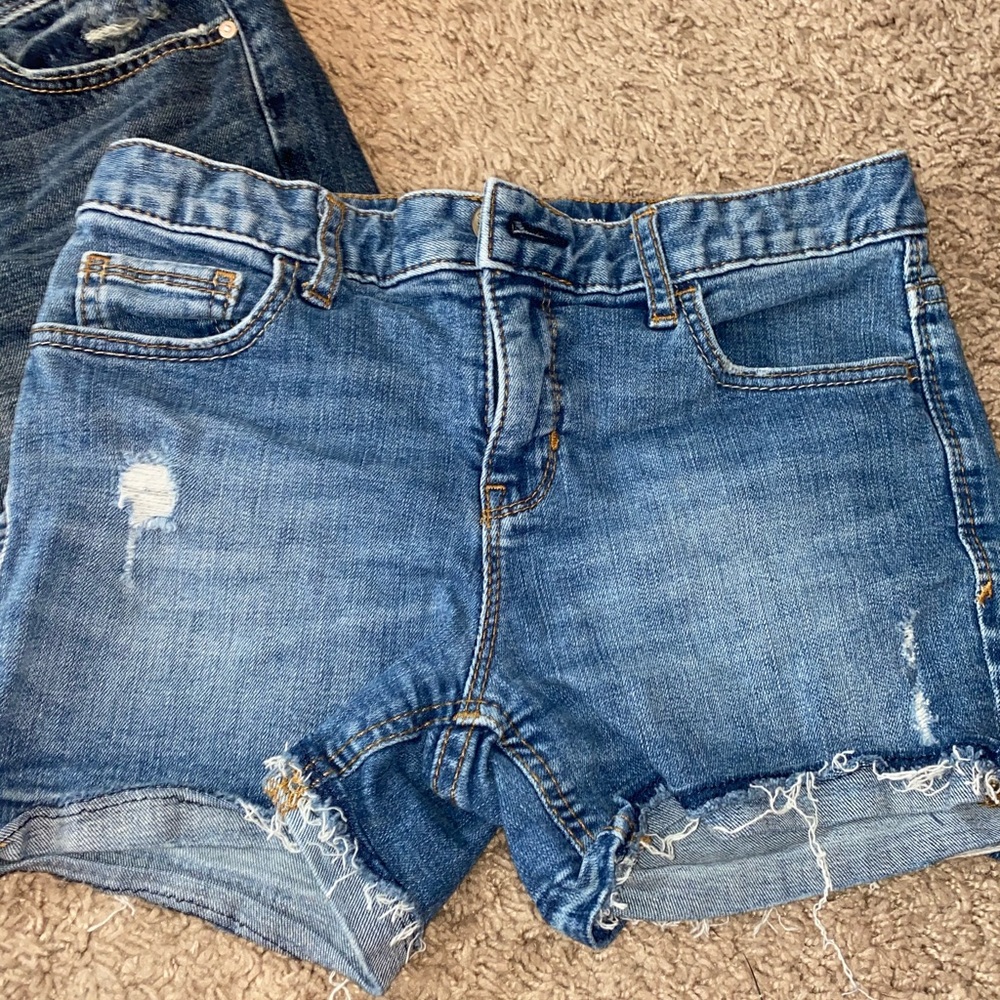 Kids jean shorts